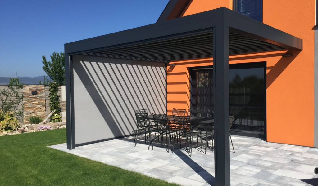 Bonnet Stores - Pergola-open maison orange 5