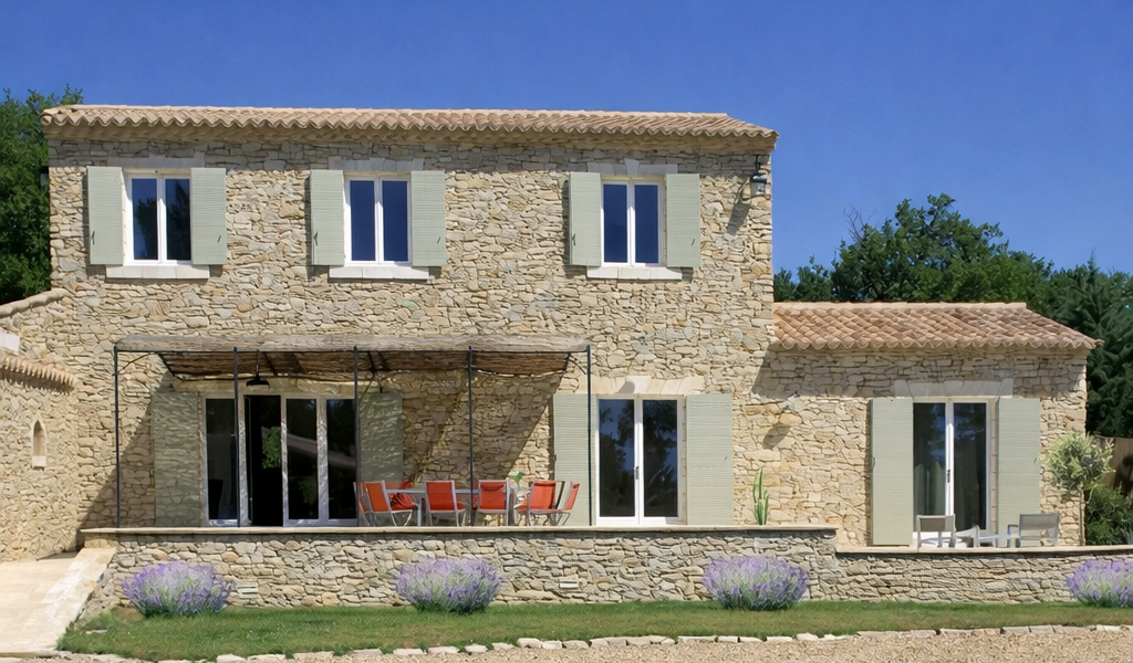 Bonnet Stores - Volets battants clair